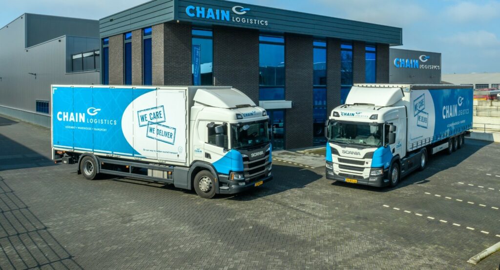 Over tien jaar wil Chain Logistics een uitstootvrij wagenpark hebben